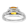 Cushion Gemstone and Diamond Rings