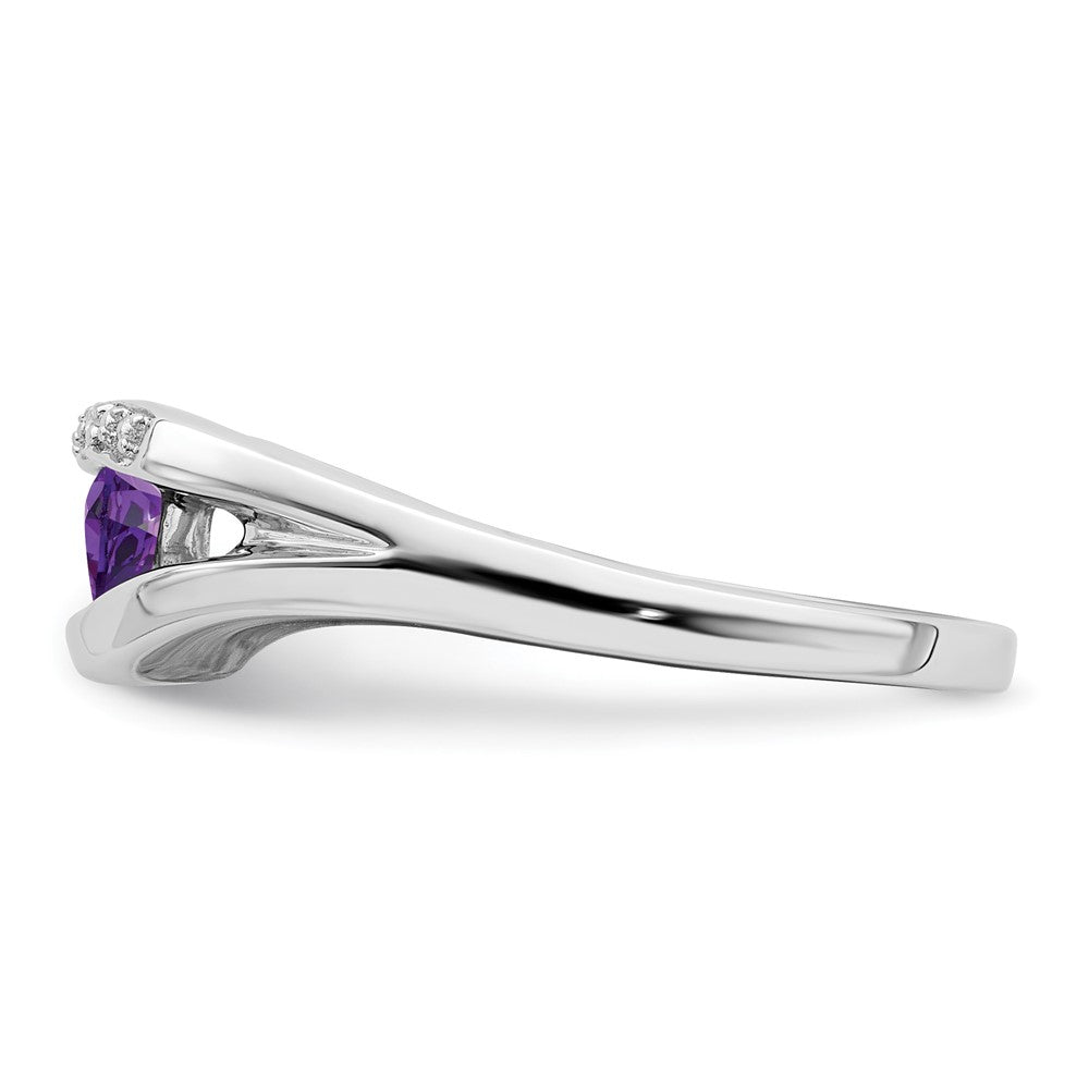 Trillion Gemstone and Diamond Ring
