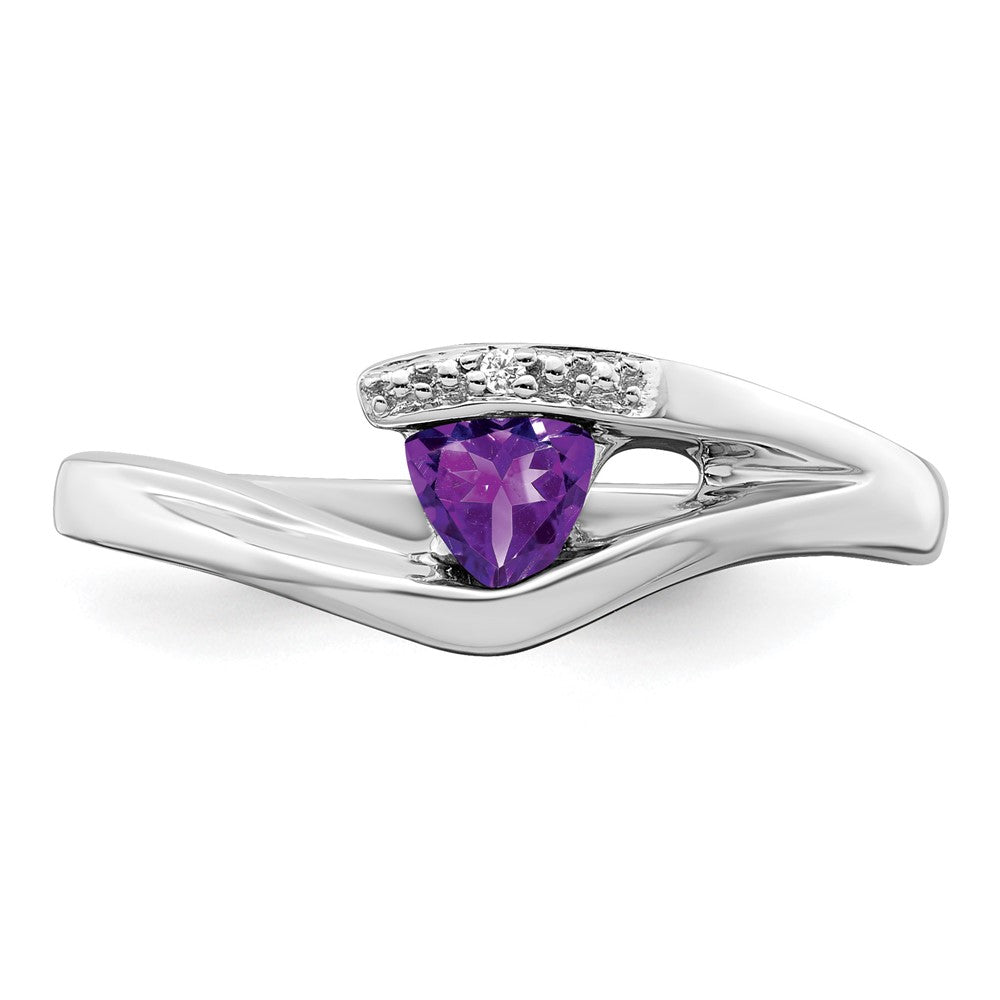 Trillion Gemstone and Diamond Ring