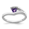 Trillion Gemstone and Diamond Ring