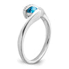 Trillion Gemstone and Diamond Ring