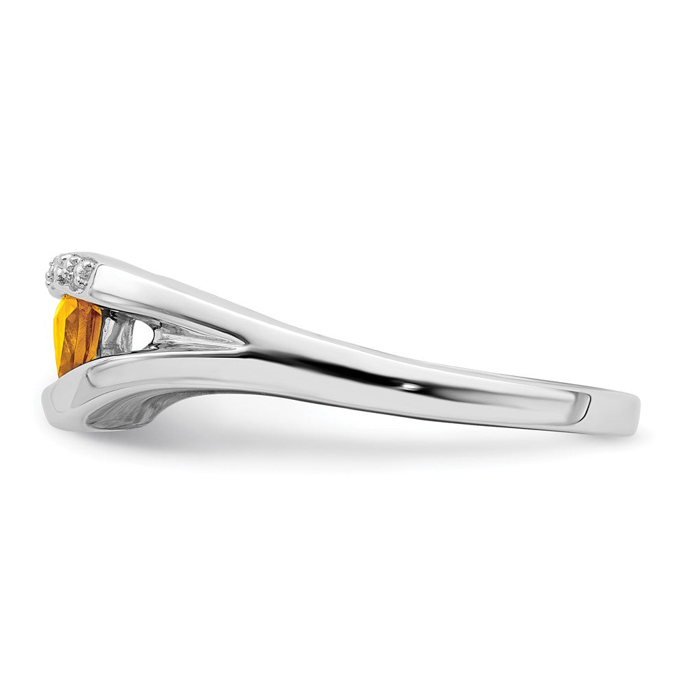Trillion Gemstone and Diamond Ring