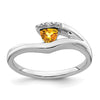 Trillion Gemstone and Diamond Ring