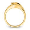 Trillion Gemstone and Diamond Ring
