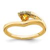 Trillion Gemstone and Diamond Ring
