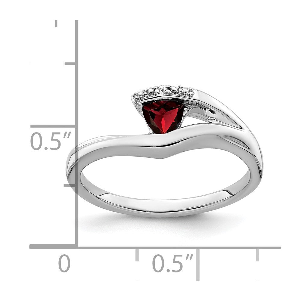Trillion Gemstone and Diamond Ring