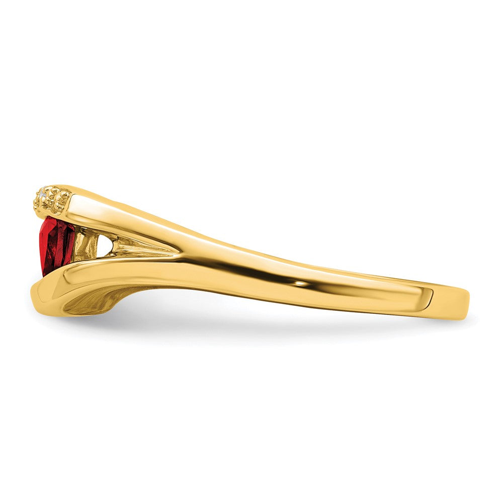 Trillion Gemstone and Diamond Ring
