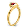 Trillion Gemstone and Diamond Ring