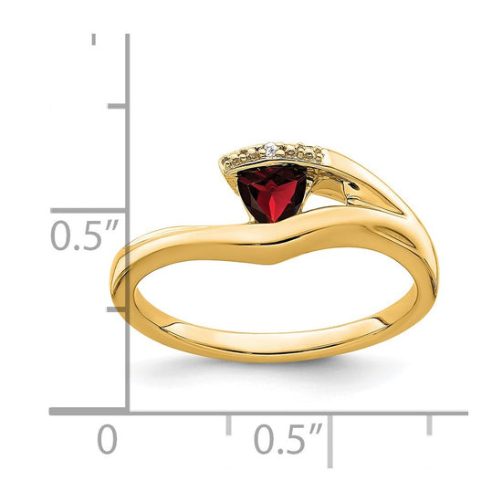 Trillion Gemstone and Diamond Ring