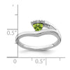 Trillion Gemstone and Diamond Ring