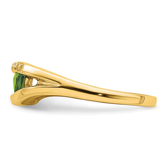 Trillion Gemstone and Diamond Ring