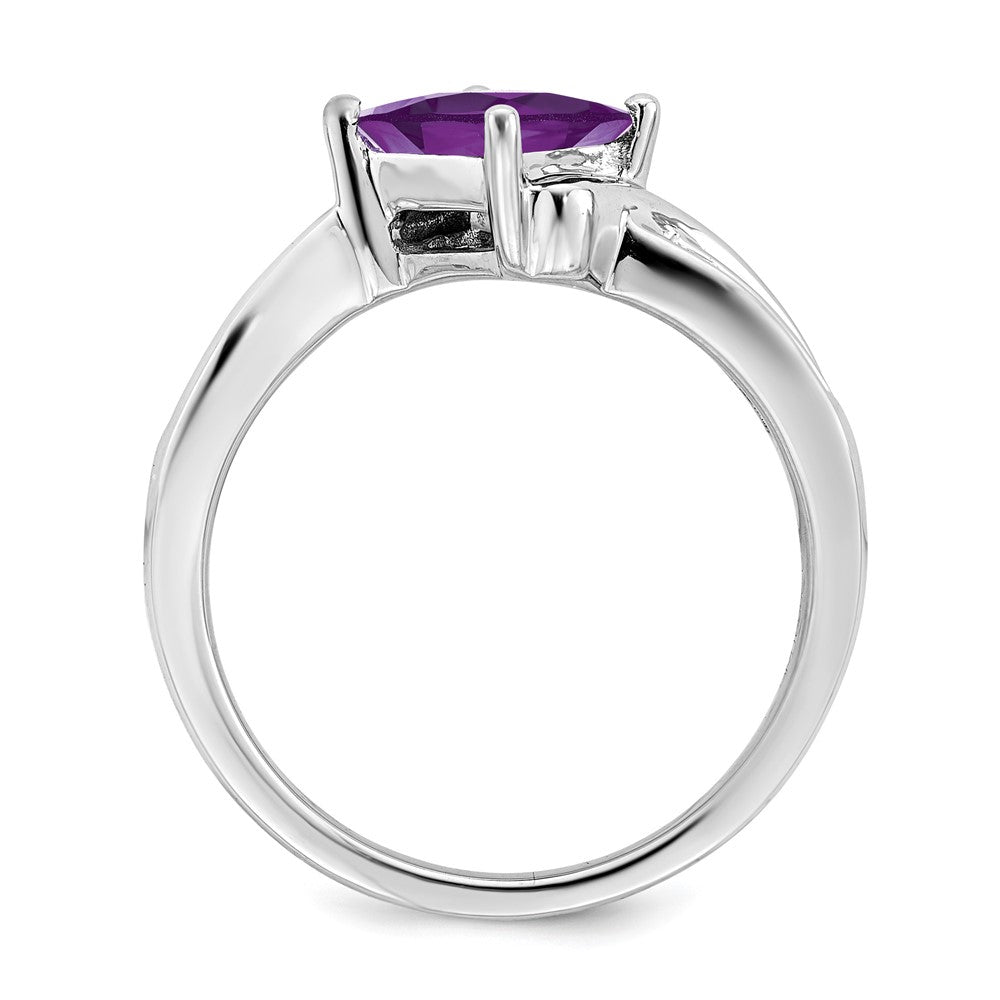 Princess Gemstone and Diamond Rings