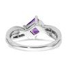 Princess Gemstone and Diamond Rings