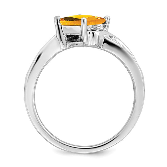 Princess Gemstone and Diamond Rings
