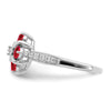 Gemstone and Diamond Floral Rings