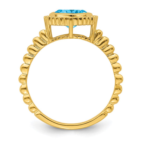 Cushion Gemstone Ring