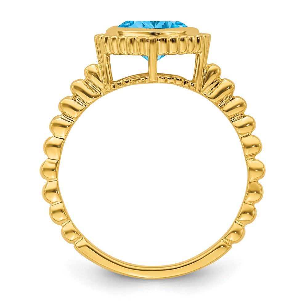 Cushion Gemstone Ring