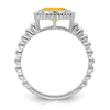Cushion Gemstone Ring