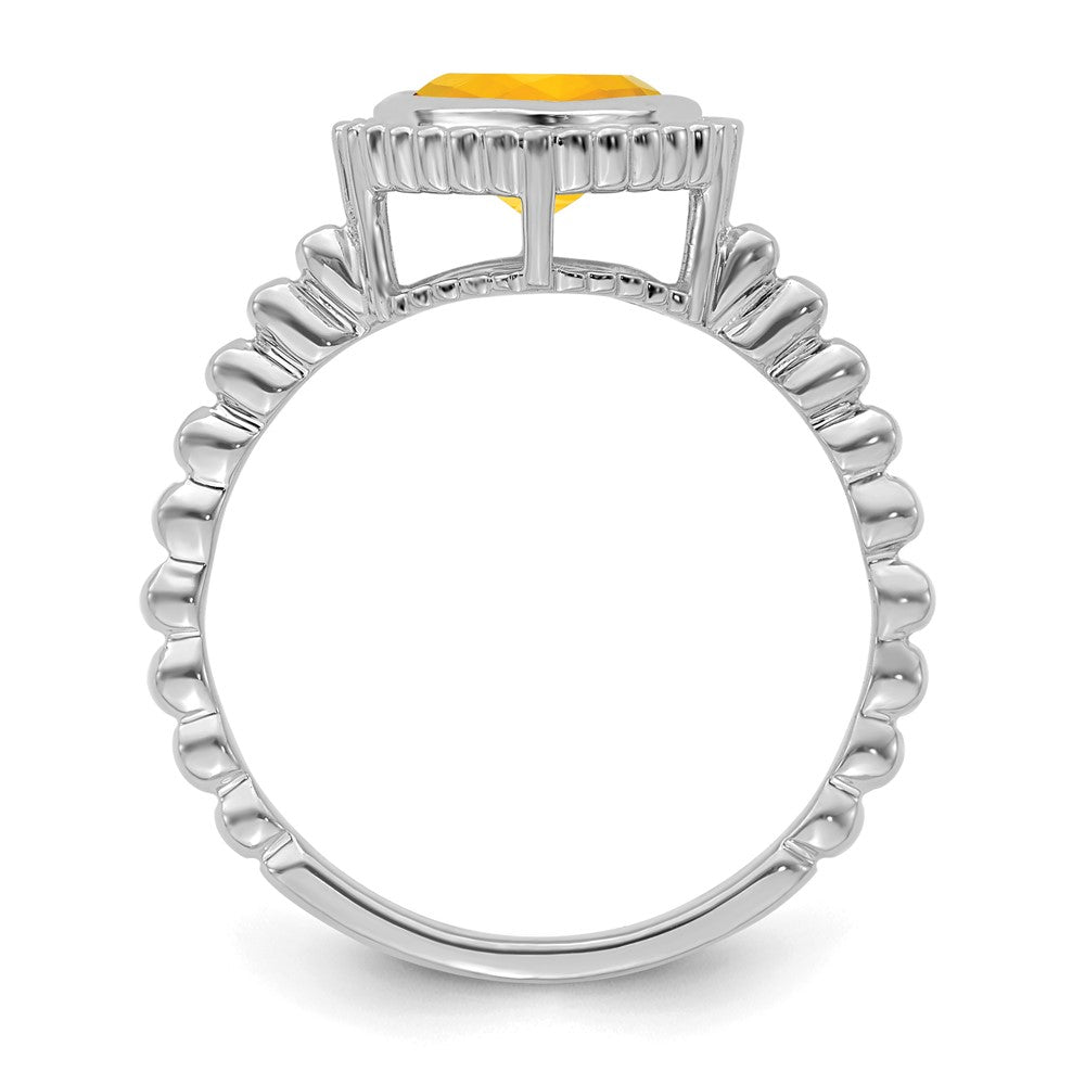 Cushion Gemstone Ring