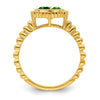 Cushion Gemstone Ring