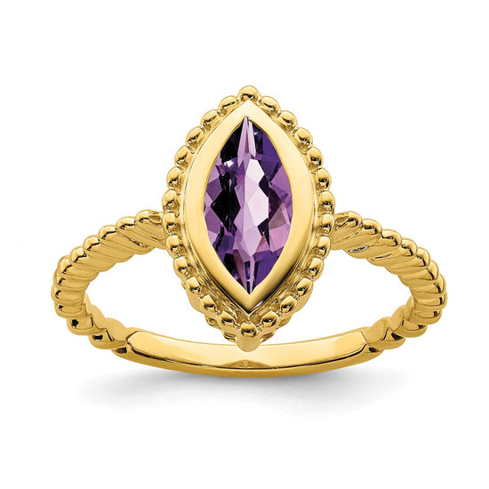 Marquise Gemstone Rings