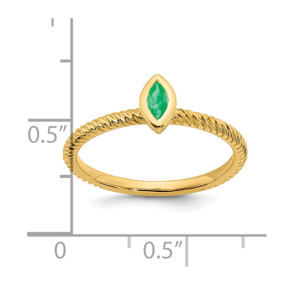 Marquise Bezel Gemstone Rings