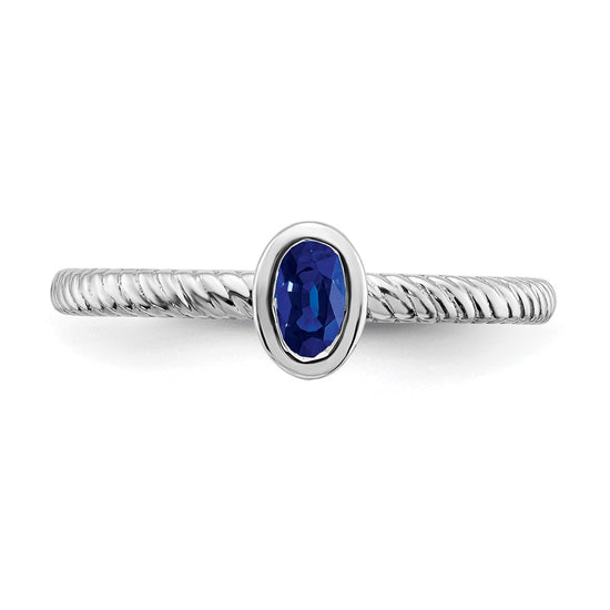 Oval Bezel Gemstone Ring