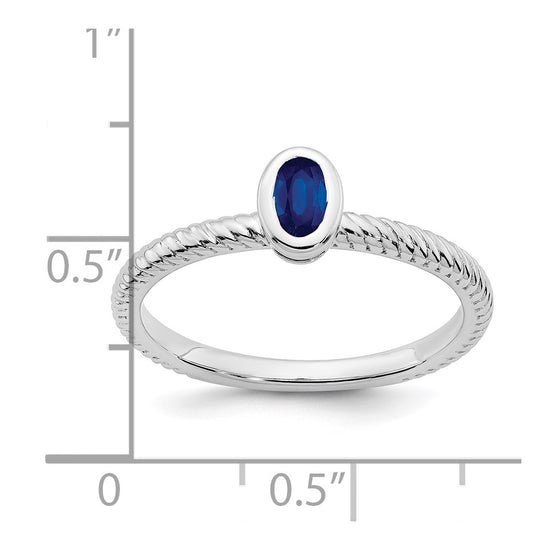 Oval Bezel Gemstone Ring