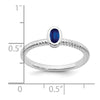 Oval Bezel Gemstone Ring