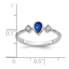 Pear Bezel Gemstone and Diamond Rings