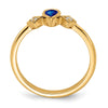 Pear Bezel Gemstone and Diamond Rings