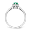 Pear Gemstone and Diamond Halo Rings