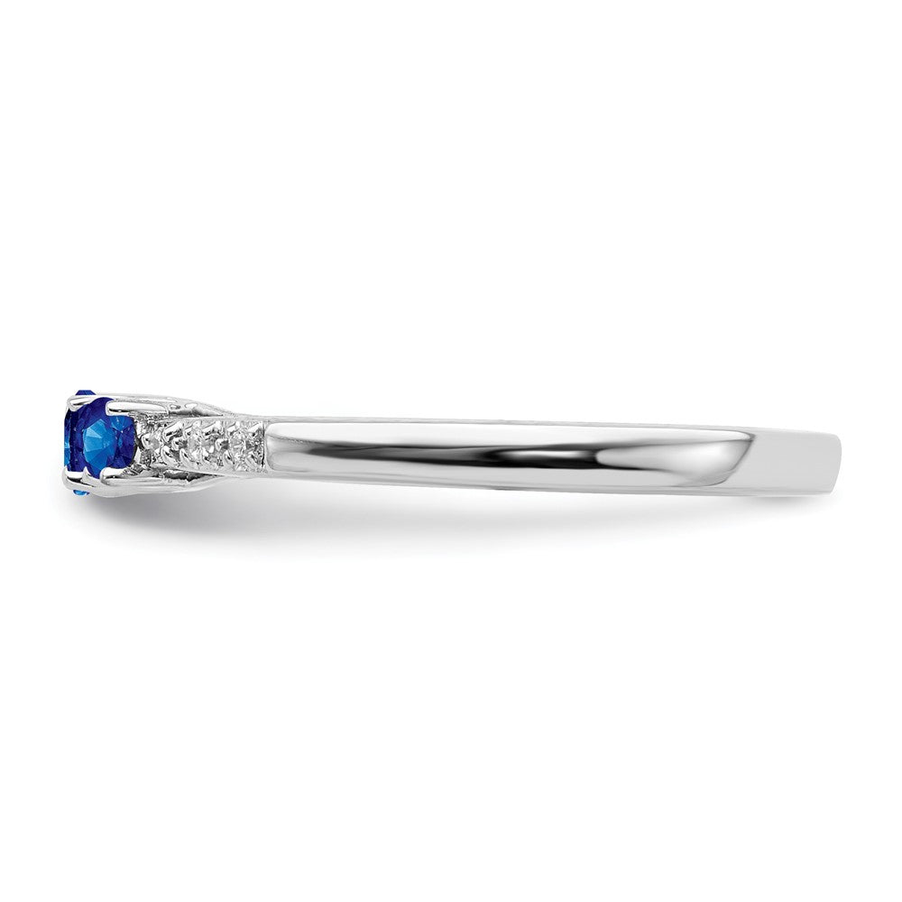 Gemstone and Diamond 3-Stone Rings