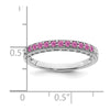 White Gold Gemstone and Diamond Bands