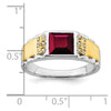 Men's Gemstone and Diamond Rings