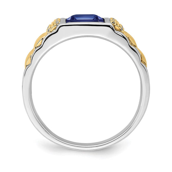 Men's Gemstone and Diamond Rings