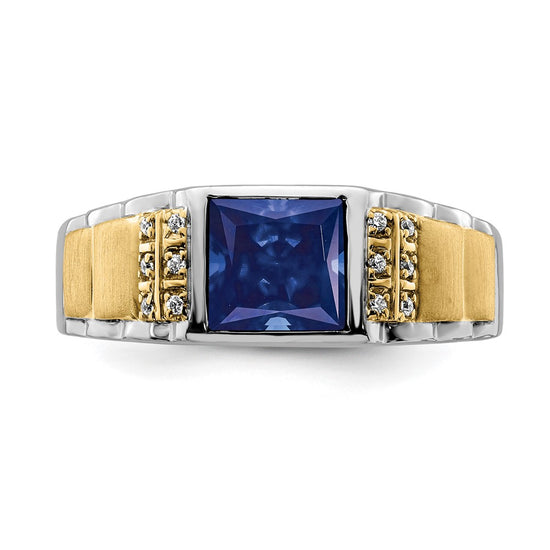 Men's Gemstone and Diamond Rings