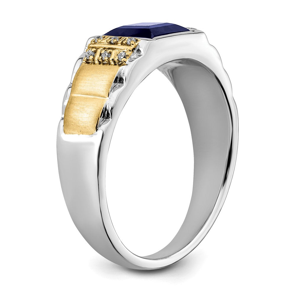 Men's Gemstone and Diamond Rings