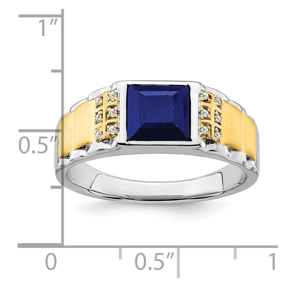 Men's Gemstone and Diamond Rings
