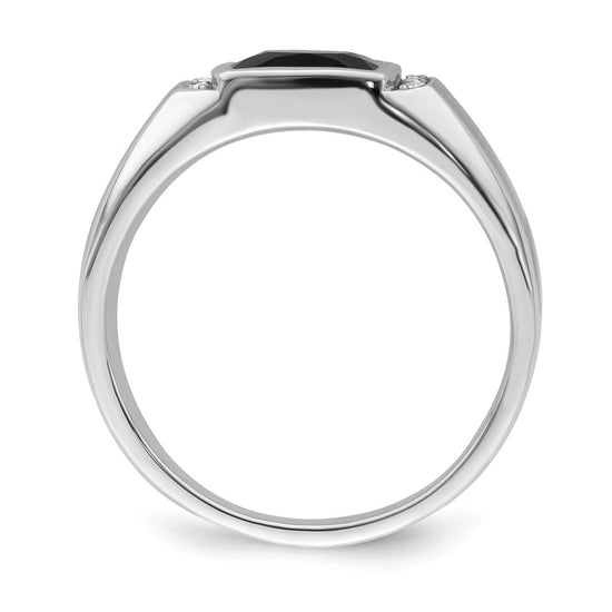 Men's Onyx & Diamond Rings