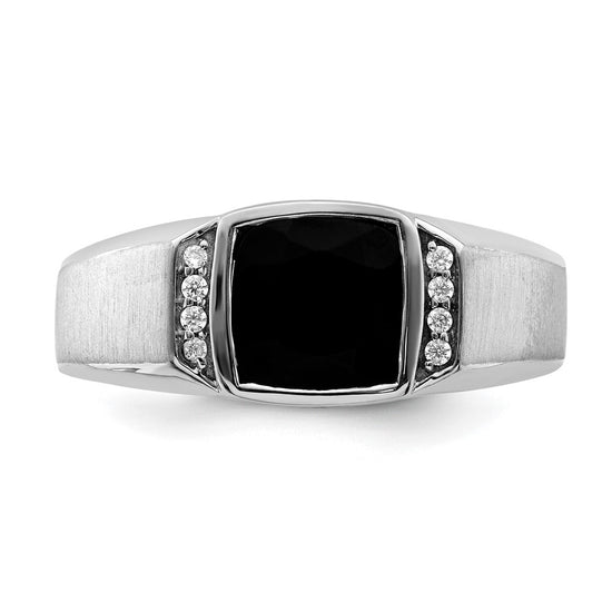 Men's Onyx & Diamond Rings