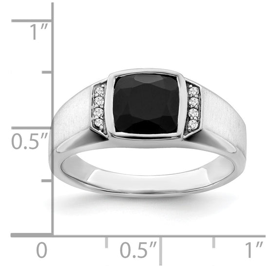 Men's Onyx & Diamond Rings