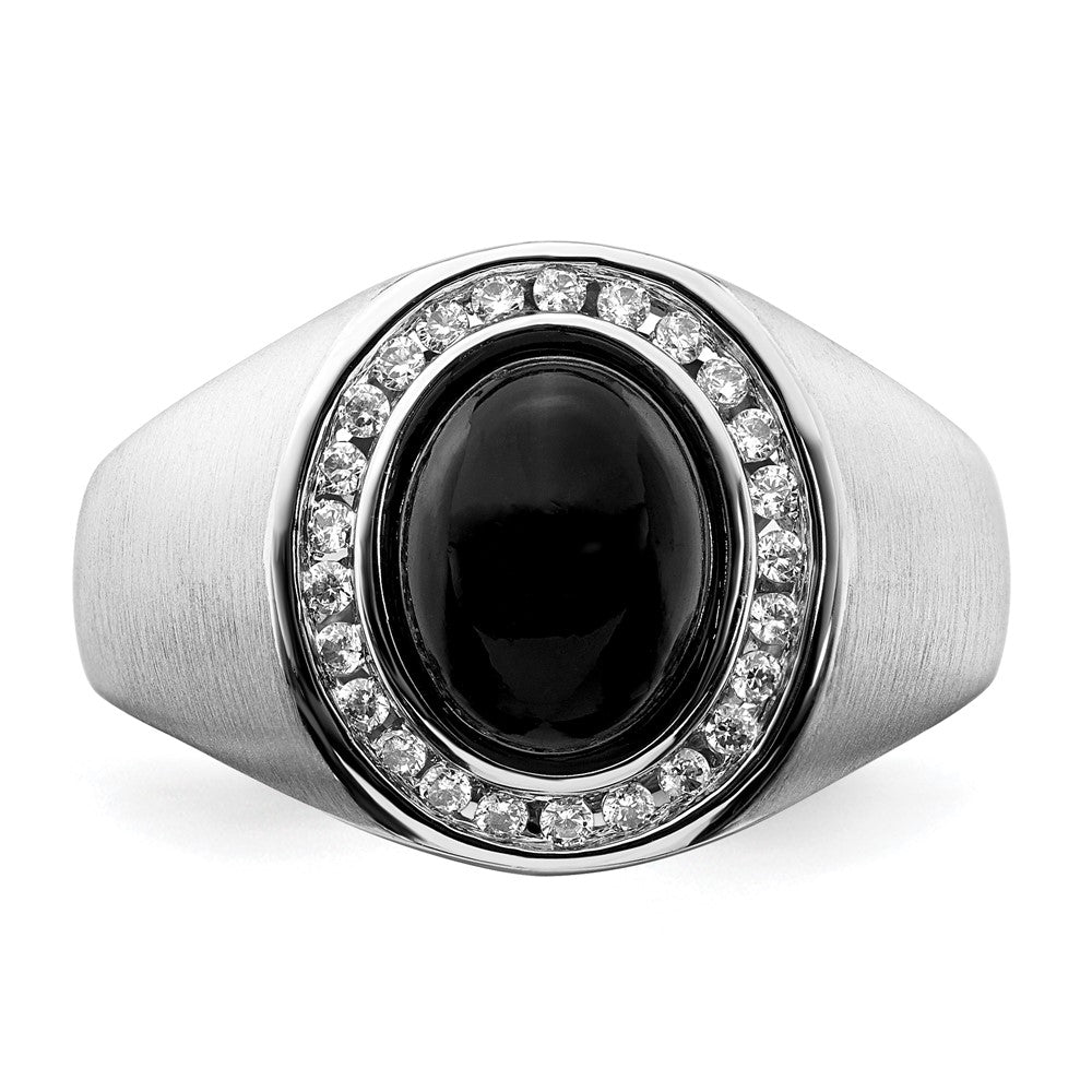 Men's Onyx & Diamond Rings