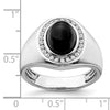 Men's Onyx & Diamond Rings