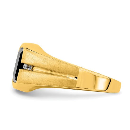 Men's Onyx & Diamond Rings