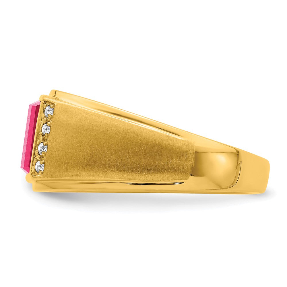 Men's Gemstone and Diamond Rings