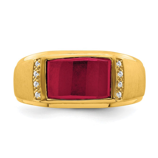 Men's Gemstone and Diamond Rings