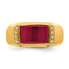 Men's Gemstone and Diamond Rings