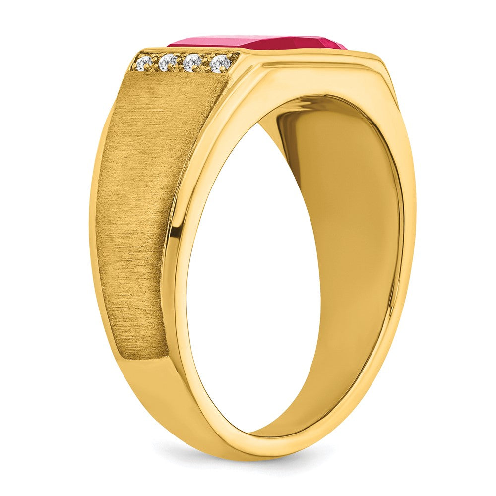 Men's Gemstone and Diamond Rings