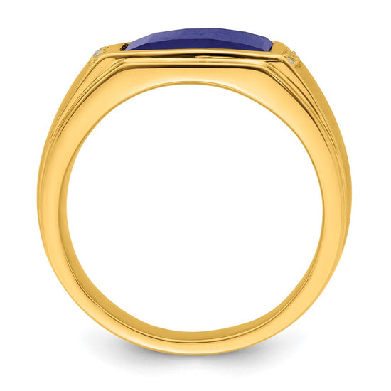 Men's Gemstone and Diamond Rings